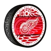 Hokejový puk Inglasco Inc.  Medallion Blister Detroit Red Wings