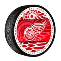 Hokejový puk Inglasco Inc.  Medallion Blister Detroit Red Wings