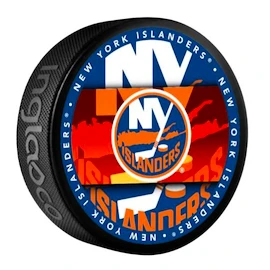 Hokejový puk Inglasco Inc. Medallion Blister New York Islanders