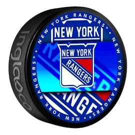 Hokejový puk Inglasco Inc. Medallion Blister New York Rangers
