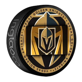Hokejový puk Inglasco Inc. Medallion Blister Vegas Golden Knights