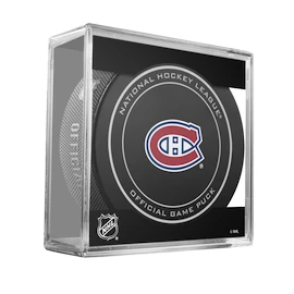 Hokejový puk Inglasco Inc. Official Game Puck Montreal Canadiens