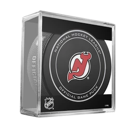 Hokejový puk Inglasco Inc. Official Game Puck New Jersey Devils
