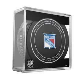 Hokejový puk Inglasco Inc. Official Game Puck New York Rangers