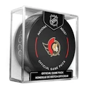 Hokejový puk Inglasco Inc.  Official Game Puck Ottawa Senators