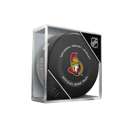 Hokejový puk Inglasco Inc. Official Game Puck Ottawa Senators