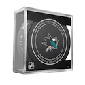 Hokejový puk Inglasco Inc.  Official Game Puck San Jose Sharks