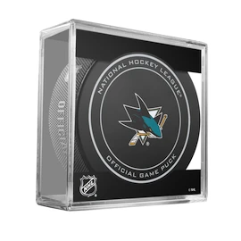 Hokejový puk Inglasco Inc. Official Game Puck San Jose Sharks