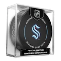 Hokejový puk Inglasco Inc.  Official Game Puck Seattle Kraken