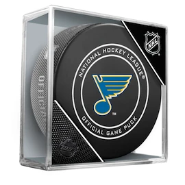 Hokejový puk Inglasco Inc. Official Game Puck St. Louis Blues