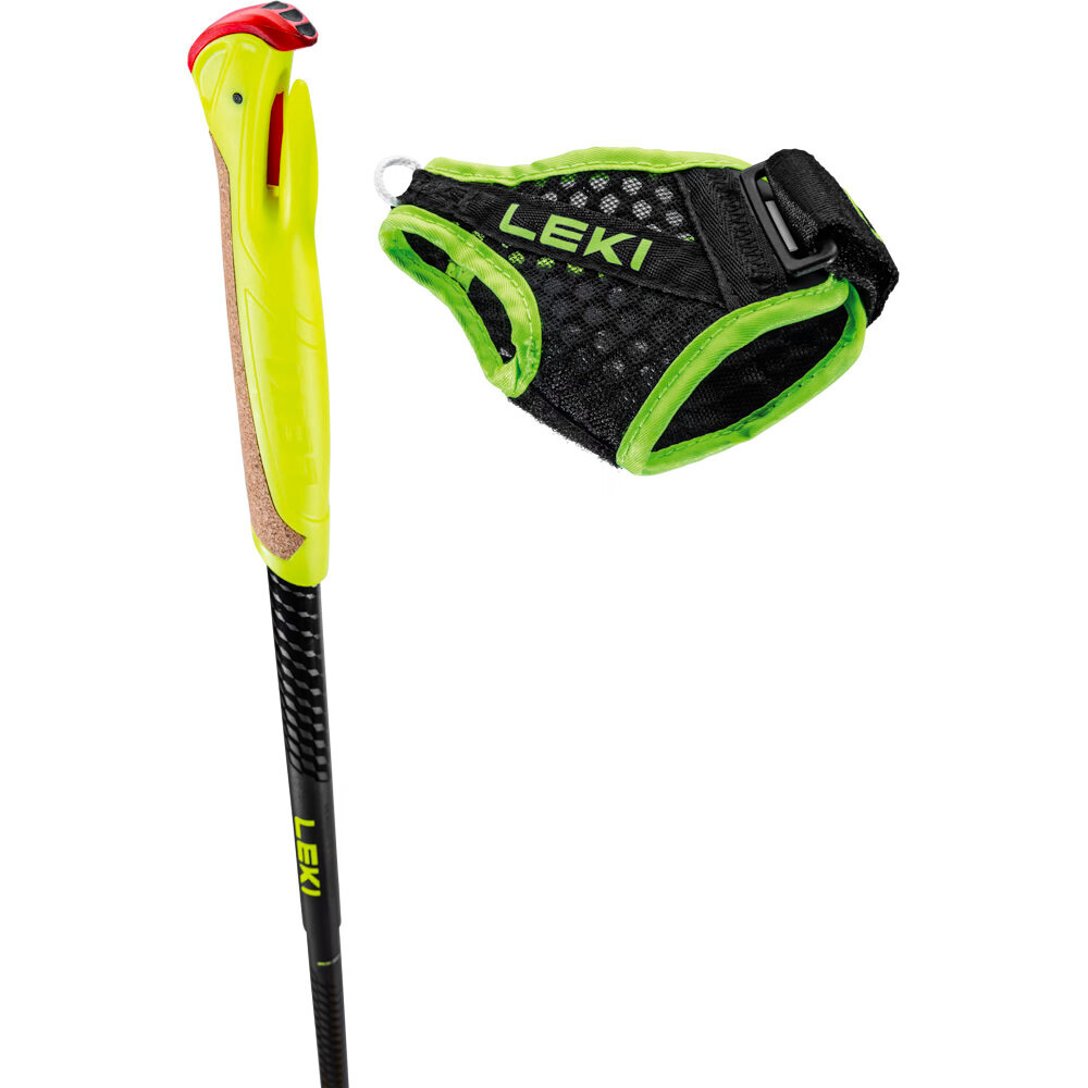 Hole na trailový běh Leki  Evotrail FX.One TA, black-neonyellow-dark anthracite 115 cm - thumb (6)