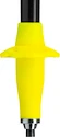 Hole na trailový běh Leki  Ultratrail FX Junior, naturalcarbon-bright red-neonyellow, 95 - 110 cm