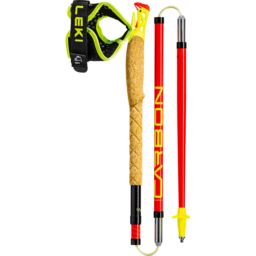 Hole na trailový běh Leki  Ultratrail FX.One, bright red-black-neonyellow - thumb (4)