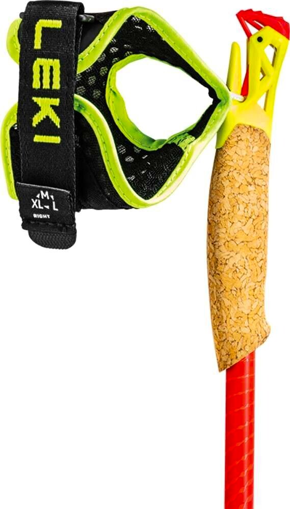 Hole na trailový běh Leki  Ultratrail FX.One Superlite, bright red-neonyellow-naturalcarbon 110 cm - thumb (5)