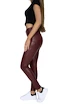 Hugz Jeans Wine Faux Leather High Waist