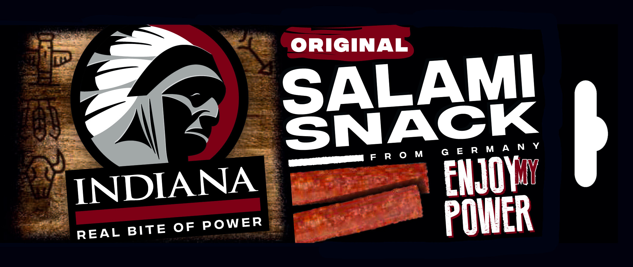 Product detail of Indiana SalamiSnack 18 g