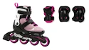 Inline brusle Rollerblade  MICRO COMBO G Pink/White 2021