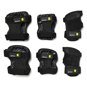 Inline chrániče Rollerblade  Evo Pro Gear 3-Pack Black