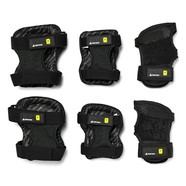 Inline chrániče Rollerblade  Evo Pro Gear 3-Pack Black