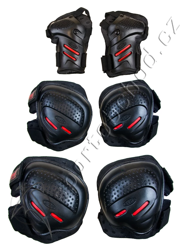 Inline chrániče Tempish CoolMax Black/Red