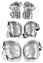 Inline helma Tempish Safety stříbrná + chrániče Coolmax Silver