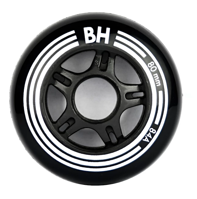 Inline kolečka BH  80 mm / 84A 8-Pack Black