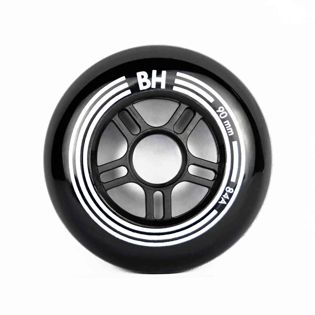 Inline kolečka BH  90 mm / 84A 8-Pack Black