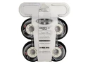 Inline kolečka HYPER Concrete+G Black 80 mm 4 ks