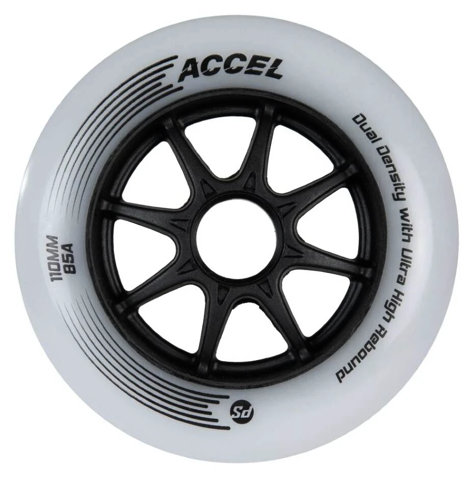 Inline kolečka Powerslide  Accel 100 mm / 85A 8-Pack