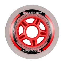 Inline kolečka Powerslide One Complete 100 mm 82A + ABEC 5 + 8 mm Spacer 8 pcs