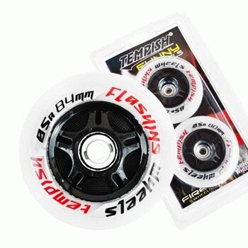 Product detail of Inline kolečka Tempish  Flashing 84 mm 85A 2-Pack  modrá