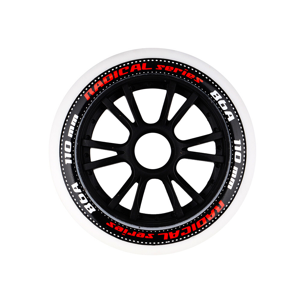 Product detail of Inline kolečka Tempish  RADICAL 110 mm 86A White 3-Pack