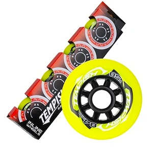 Inline kolečka Tempish  RADICAL Color 84 mm 85A 4-Pack  fialová