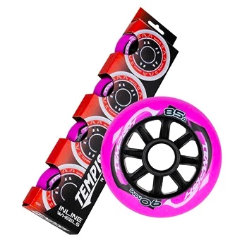 Inline kolečka Tempish  RADICAL Color 90 mm 85A 4-Pack
