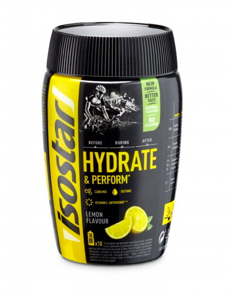 Isostar  Hydrate & Perform 400 g citron - thumb (2)