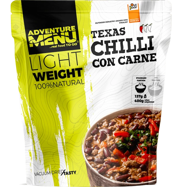 Jídlo Adventure Menu Chilli con Carne