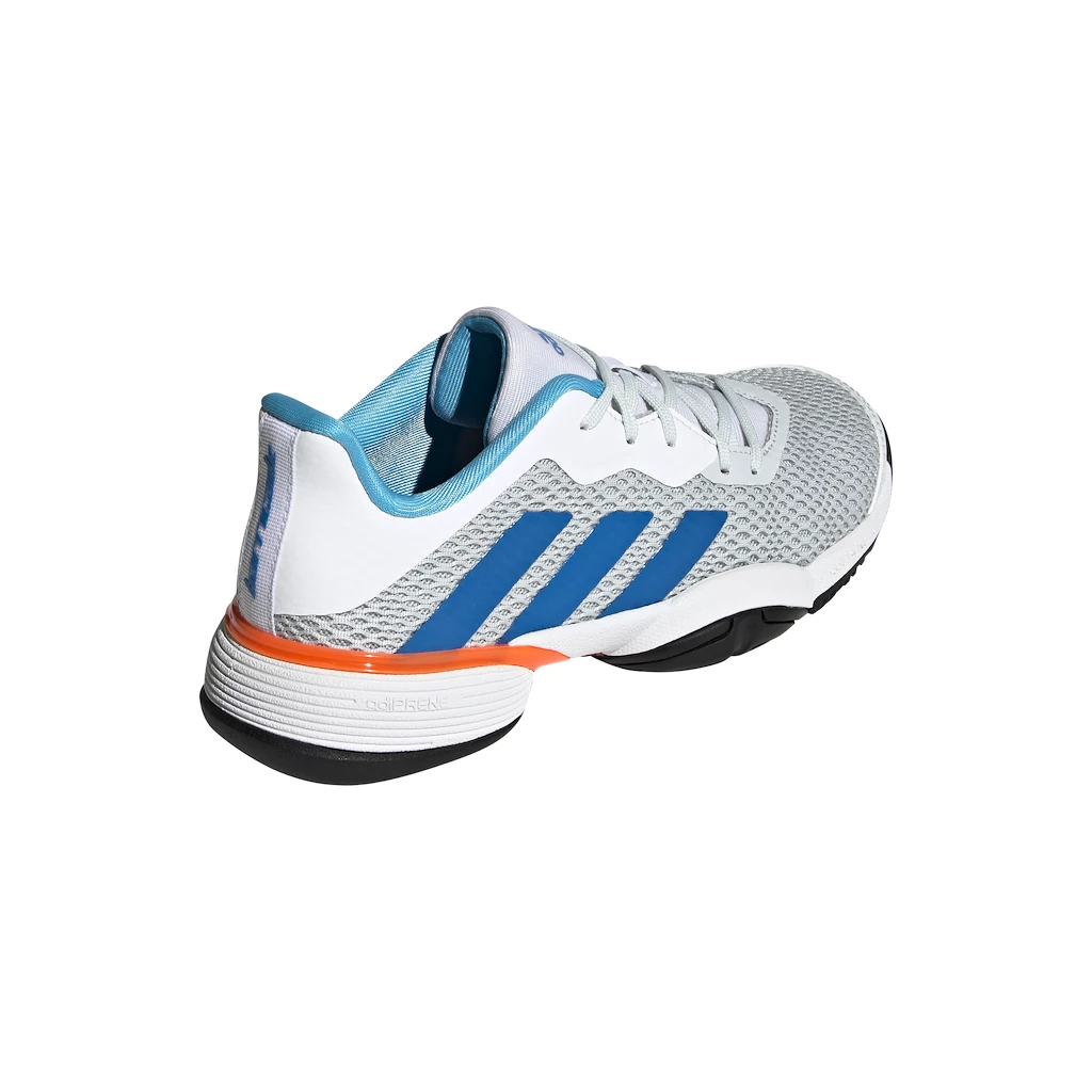 Juniorská tenisová obuv adidas Barricade K Blue/White