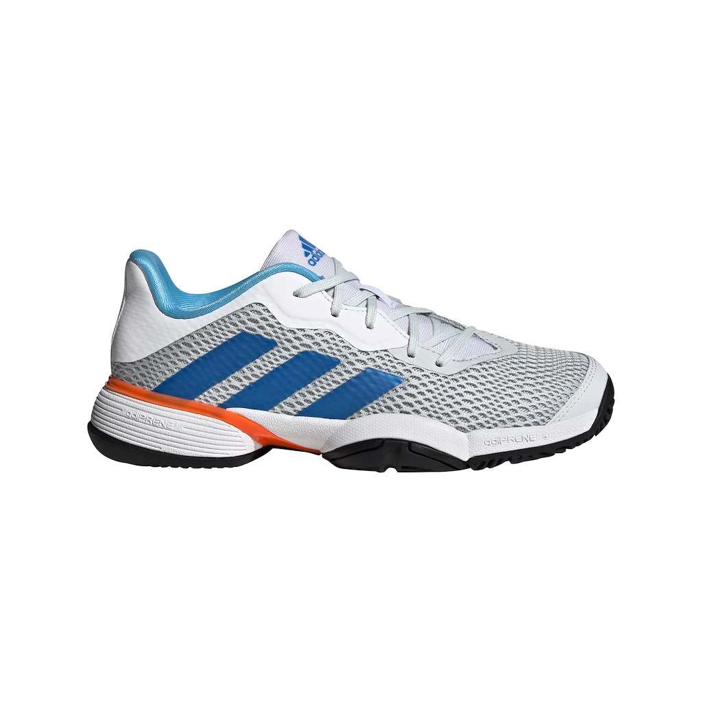 Juniorská tenisová obuv adidas Barricade K Blue/White