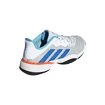 Juniorská tenisová obuv adidas Barricade K Blue/White