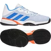 Juniorská tenisová obuv adidas  Barricade K Blue/White