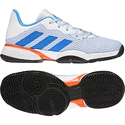 Juniorská tenisová obuv adidas Barricade K Blue/White