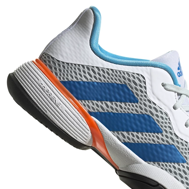 Juniorská tenisová obuv adidas Barricade K Blue/White