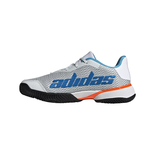 Juniorská tenisová obuv adidas Barricade K Blue/White