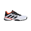 Juniorská tenisová obuv adidas  Barricade K White/Black