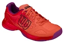 Juniorská tenisová obuv Wilson Kaos Comp Red/Pink - UK 2.0