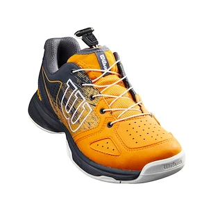 Juniorská tenisová obuv Wilson  Kaos JR QL Autumn/Ebony/White