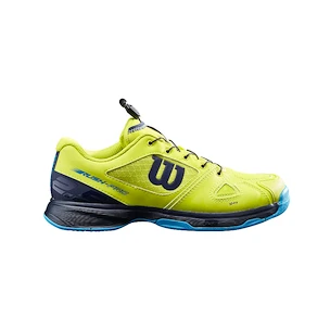 Juniorská tenisová obuv Wilson Rush Pro Jr. QL Lime/Navy