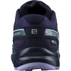 Juniorské běžecké boty Salomon Speedcross CSWP Grape Wine/Mallard Blue