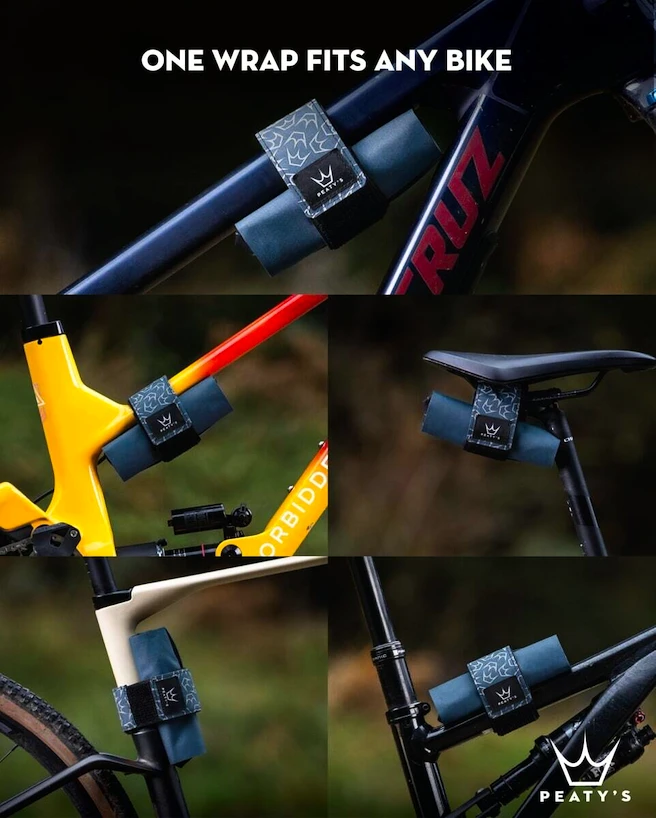 Kapsa na rám PEATY'S  Holdfast trail tool wrap - slate grey (phf-ttw-slt-25)