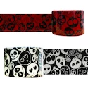 Kinesiologická páska BB Tape s designem lebek  5 cm x 5 m